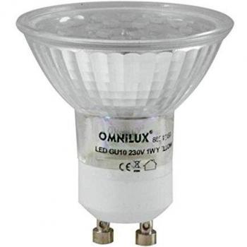 Omnilux gu10230v 18led azul