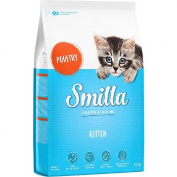 Smilla Kitten Dry Cat Food for Kittens Economy Pack: 2 x 10 kg