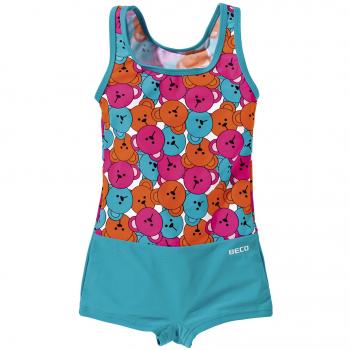 Beco - Bañador para niña, Niñas, Traje de baño de una Sola Pieza, 04677, Turquesa, 86