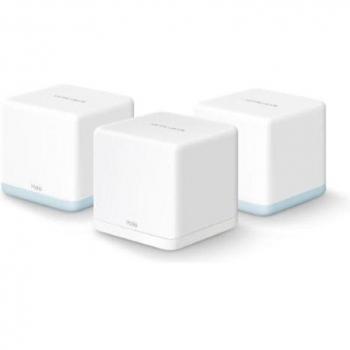 Sistema Wi-Fi Mesh Mercusys HALO H32G Doble Banda AC1200 (2,4 GHz / 5 GHz) Blanco 3-Pack
