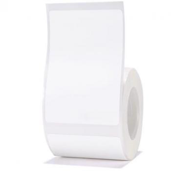 NIIMBOT B21 - Cinta adhesiva para etiquetadoras, papel de impresión, cinta de etiquetado de direcciones de envío (blanco-40 x 30mm)