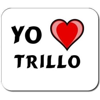 Almohadilla con estampada de Te quiero Trillo