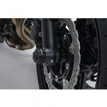 SW-MOTECH - Kit de tope anticaidas para el eje delantero Negro. Kawasaki Z650