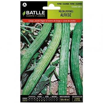 Semillas Hortícolas - Pepino Alficoz - Melón Serpiente - Batlle