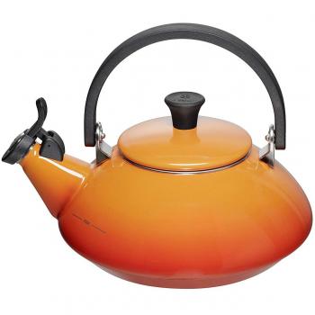 LE CREUSET Zen Tetera, Acero Inoxidable, Naranja