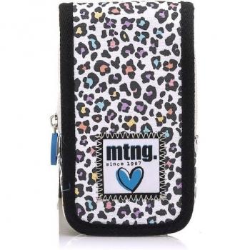 Mustang Felis Blanco Mini Bolso para Mujer con Cierre de Cremallera
