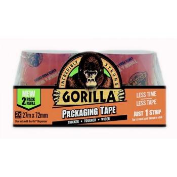 Cinta de embalaje Gorilla (paquete de 2)