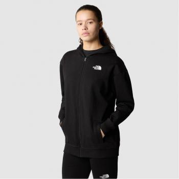 Sudadera con capucha The North Face Simple Dome para mujer, color negro puro, talla L