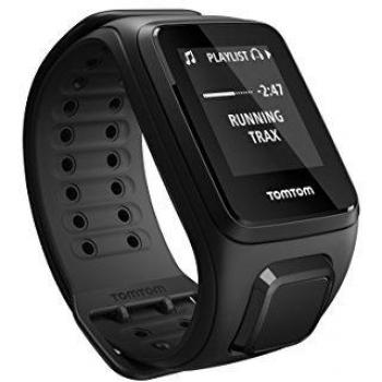 Tomtom Spark Music - Reloj deportivo, color negro, talla L