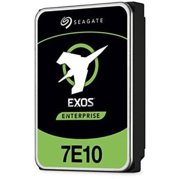 Seagate Exos 7E10 2TB Enterprise Internal Hard Drive - 3.5 SATA III, 7200 RPM, 256MB Cache