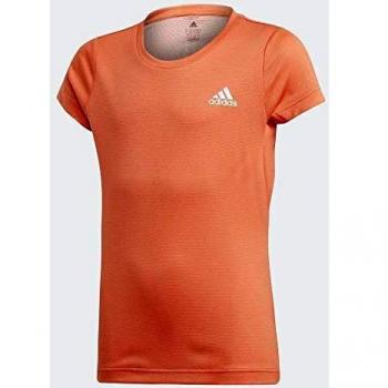 adidas Jg TR Aero tee Camiseta, Niñas, semcor/Blanco, 140