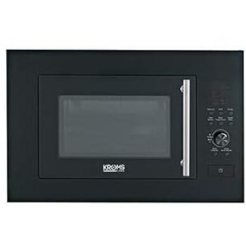 Microondas Kromsline KMFI-23-D-BK 23L 900W con Grill Negro y Pantalla Táctil