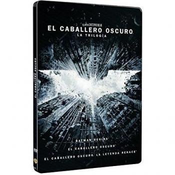 Pack Batman: Batman Begins, El Caballero Oscuro, La Leyenda Renace Steelbook [DVD]