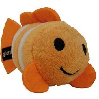 Peluche para Perros Gloria - Tamaño 11 cm - Peluche Oleg - Juguete para Perros - Peluche con Sonido - Textura Suave - Material Resistente - Ideal para Cachorros/Perros pequeños - Color Naranja