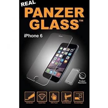 PanzerGlass PG1011 - Escudo Protector de Pantalla Resistente a los líquidos y a los arañazos para Apple iPhone 6, Transparente
