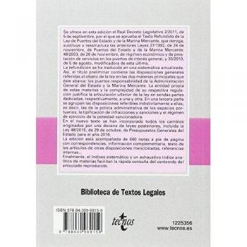 Ley de Puertos del Estado y de la Marina Mercante
