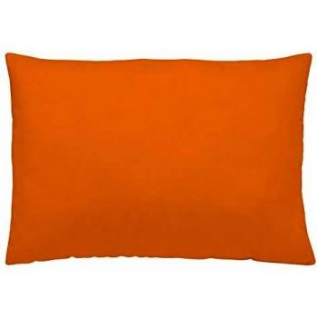 NATURALS Funda de Almohada Naranja 45x90 cm