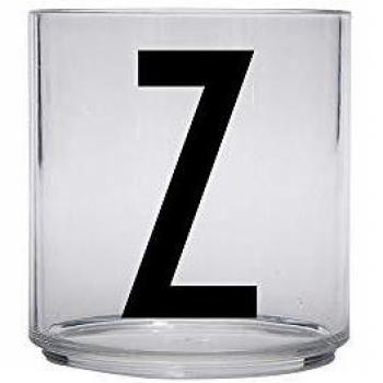 Design Letters Vaso para beber personal para bebés y niños en tritan - Z - Sin BPA, Sin BPS y Sin EA, disponible de la A-Z, los accesorios se venden por separado, apto para lavavajillas, 62 g, 175 ml