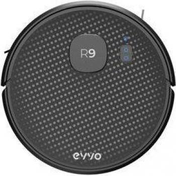 Evvo R9 Láser Robot Aspirador 4 en 1 Con Base de Autovaciado WiFi 3000Pa Negro
