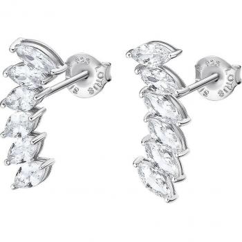 Pendientes Lotus Silver LP3391-4/1 Ear Party Trepadores de Plata con Circonitas para Mujer