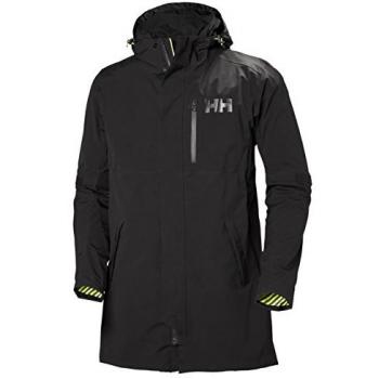 Helly Hansen Coasting Coat Chaqueta Impermeable, Unisex Adulto, 990 Black, 2XL
