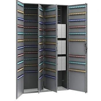 Armario para Llaves de 2 Puertas con 860 Ganchos - Kaiserkraft 1300 x 730 x 250 mm
