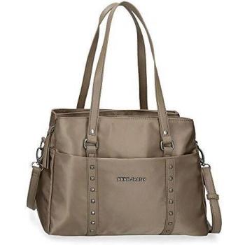 Bolso de Hombro Pepe Jeans Roxanne Beige