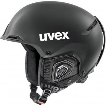 Casco Uvex Jakk+ IAS negro mate, talla 59-62, características: sistema de ajuste IAS para un calce personalizado, ventilación optimizada, diseño ligero y ergonómico, protección contra impactos, ideal para ciclismo