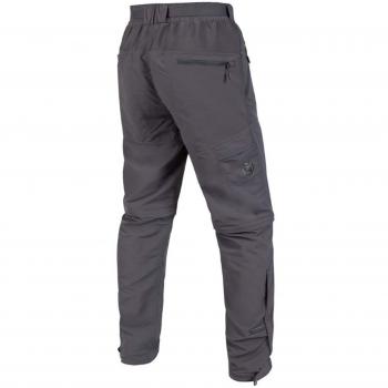 Pantalón largo desmontable Endura Hummvee para ciclismo de hombre en color gris oscuro, talla XL