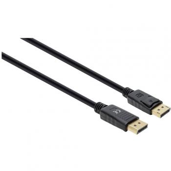 Manhattan 1 Meter DisplayPort 1.4 Cable for 8K@60hz with Lifetime Warranty