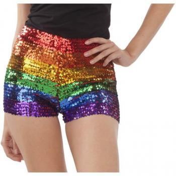 Shorts Rainbow Multicolor Talla 40 (Viving Costumes - 206551)