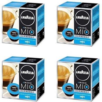Lavazza - Cafe Cremosamente Dek, Descafeinado,Aroma Intenso, Tueste Medio, Selección 100% Arabica, Pack 16 Capsulas