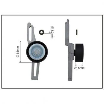 CAFFARO Tensioner Lever para correa poli V, modelo 101311SP