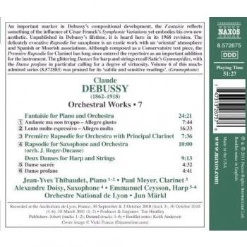 Oeuvres Orchestrales /Vol.7