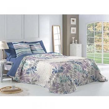 TEJIDOS EL MUNDO BOUTI Reversible Azul Cama 90 cm BAREY