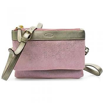 Bric's Bolso mujer life sobre doble Rosa/Metal Talla única