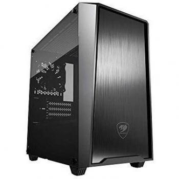Cougar MG130-G Vidrio Templado, Negro