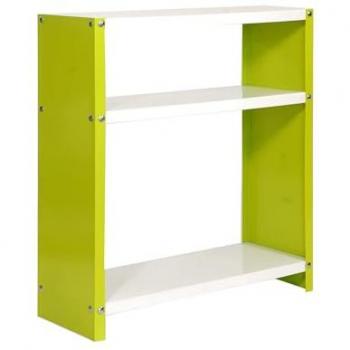 Estantería Metálica Industrial Verde/Blanco Habitat Mini 3 Alturas 900x600x300 mm
