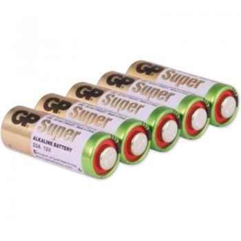 Pilas 23A 12V - MN21- Paquete de 5 unidades GP Extra Duración Larga