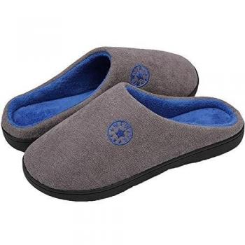 Zapatillas Casa Mujer hombre Invierno Calido Zapatillas Cómodas Suave Flat Slipper Zapatillas de casa de Mujer Ultraligero cómodo y Antideslizante Zapatilla de Estar por casa para Mujer