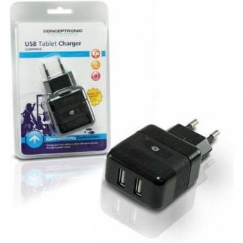 Conceptronic PCS710CUSBPWR2A - Cargador USB