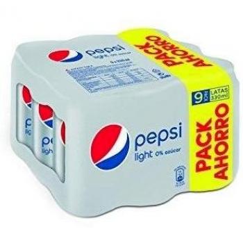 Pepsi Light - Bebida Refrescante, lata 33 cl