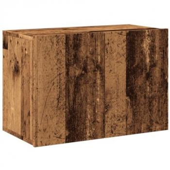 Mueble para TV de pared madera envejecida 60x30x41 cm