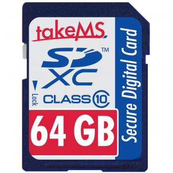 takeMS 107922 64GB SDXC Class 10 memoria flash - Tarjeta de memoria