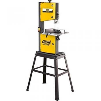 Sierra de Cinta Vertical FEMI FM28-186, 420W, 120mm, 30kg con Guía y Bastidor con Patas