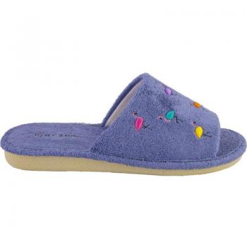 Zapatillas de casa de mujer GARZON P435.111 azul 524