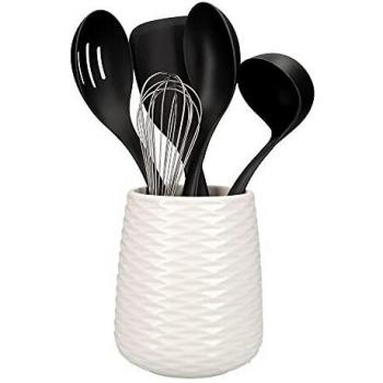 Set de Utensilios de Cocina KitchenAid con Soporte Antiadherente y Aptos para Lavavajillas (6 Piezas)
