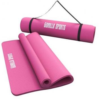 Esterilla de Yoga Antideslizante Fucsia 190x60x1,5 cm Profesional