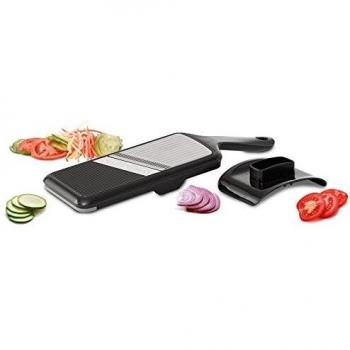 Cortador de Verduras Juliana Pequeño, Negro/Plata, Rallador de Cocina