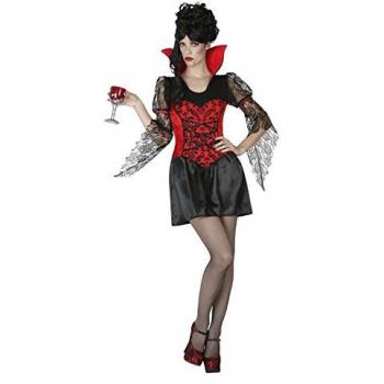 Disfraz de Vampiresa para Adultos XS-S - Robe Bordada